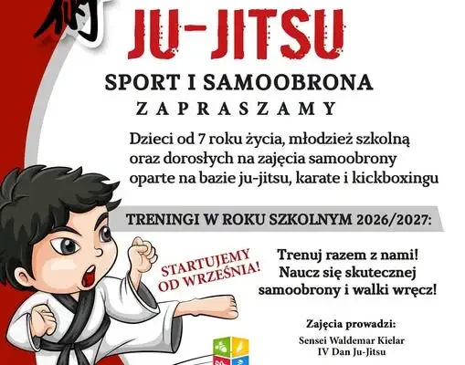Zapisy do sekcji Ju-Jitsu Karate w Żołyni na sezon 2026/2027