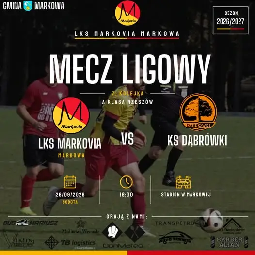 Markovia Markowa podejmie KS Dąbrówki w 7. kolejce A Klasy Rzeszów