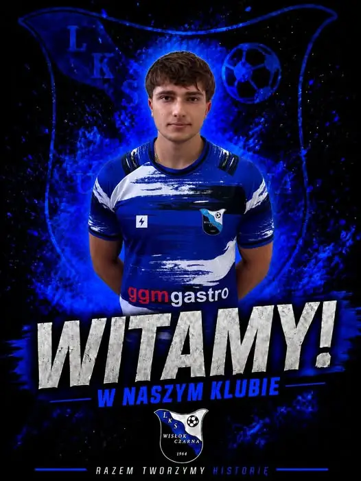 Bartosz Wilczak nowym skrzydłowym Wisłoka Czarna