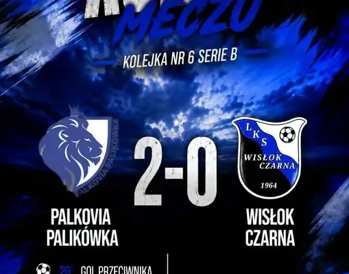 Wisłok Czarna przegrywa w Palikówce 0:2. Kontrowersje sędziowskie i niewykorzystany karny