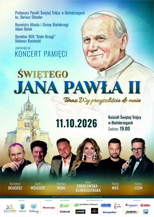 Koncert Pamięci Świętego Jana Pawła II w Białobrzegach – 11 października