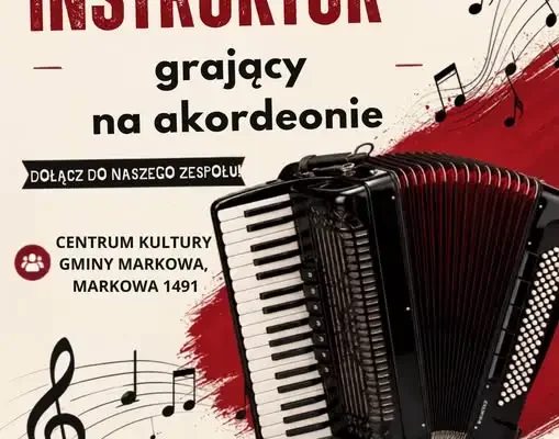 Centrum Kultury Gminy Markowa szuka instruktora zespołu śpiewaczego