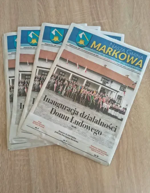 Nowy numer kwartalnika „Nasza Gmina Markowa” już dostępny
