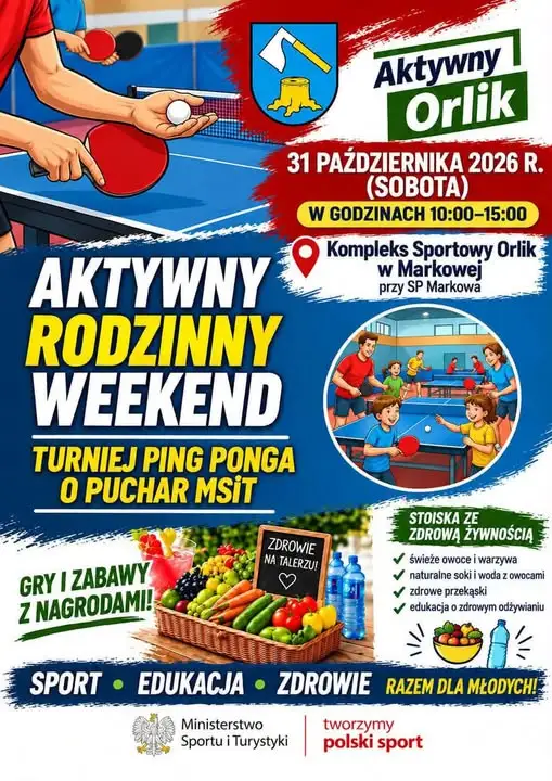 Turniej ping-ponga o Puchar MSiT w Markowej – rodzinny weekend pełen sportu