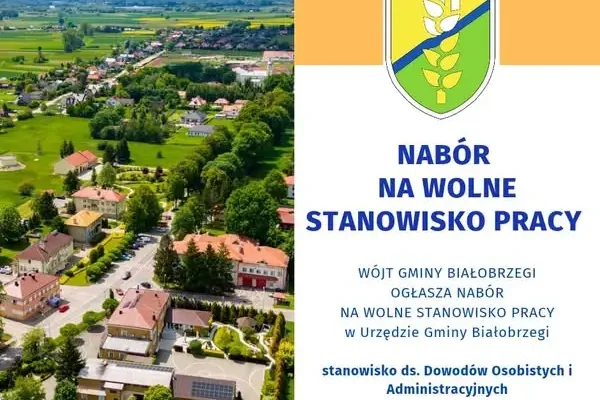 Białobrzegi szukają pracownika ds. dowodów osobistych