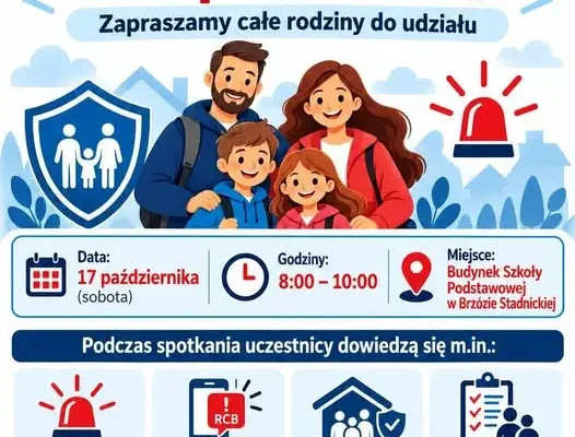 Krajowy Trening Rodzinny Bezpieczeństwa w Brzózie Stadnickiej – 17 października