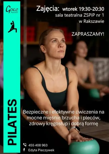 Zumba i Pilates w Rakszawie – zadbaj o formę i dobry humor