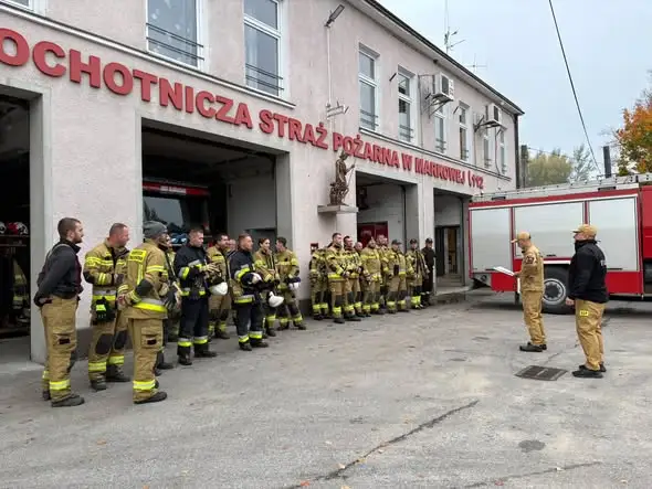 Gminne ćwiczenia OSP w Husowie: strażacy doskonalili współpracę