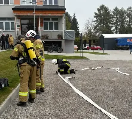 Gminne ćwiczenia OSP: sprawdzian gotowości strażaków