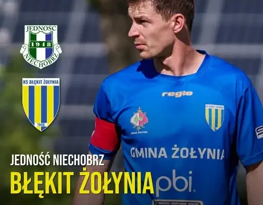 Błękit Żołynia jedzie do Niechobrza po punkty w 12. kolejce klasy okręgowej