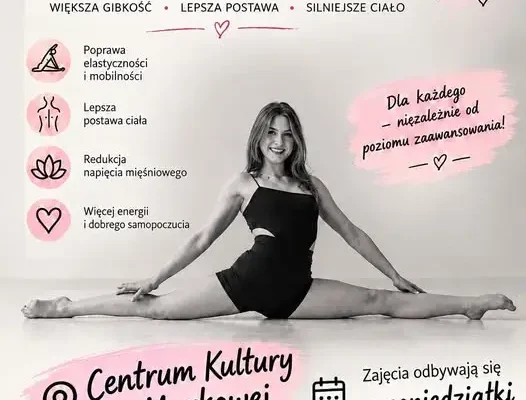 Stretching w Centrum Kultury w Markowej – ruszają zapisy na nowe zajęcia