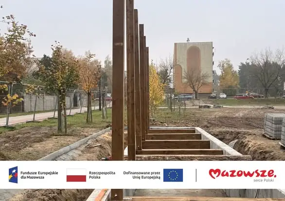 Park w Białobrzegach nabiera kształtu – tężnia i ogród deszczowy na finiszu