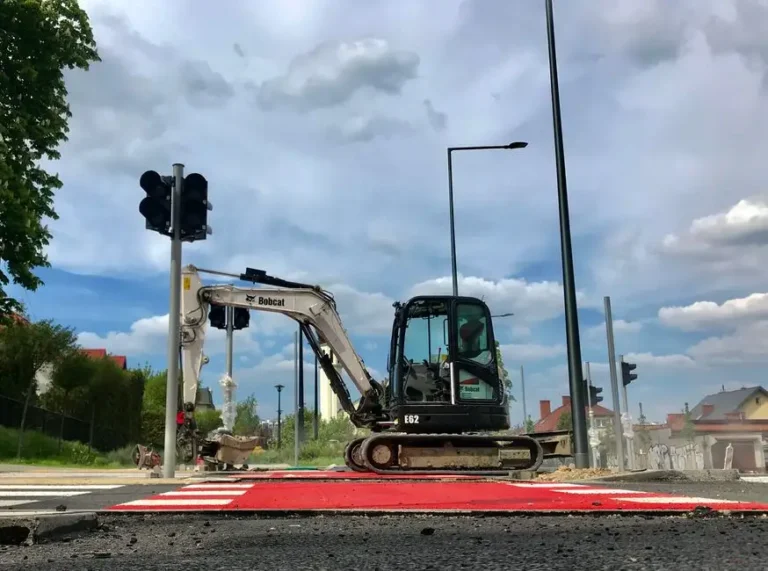 Modernizacja drogi „Kamionka” w Kraczkowej – prace trwają, finisz pod koniec 2026 roku